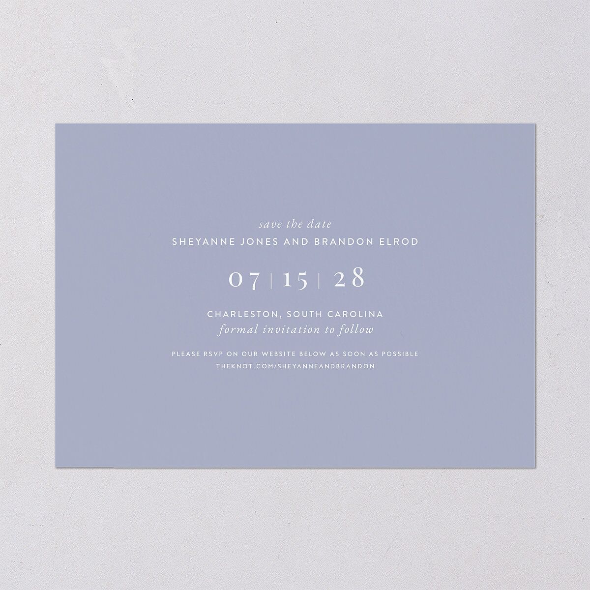 Wildflower Landscape Save the Date Cards — view 3