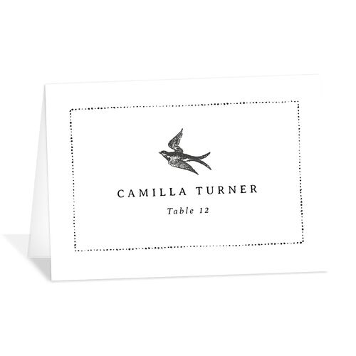 Vintage Toile Place Cards Midnight Signature