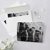 Elegant Antique Toile Frame Save the Date Cards by Bridgerton Cruise Signature smooth Blank No