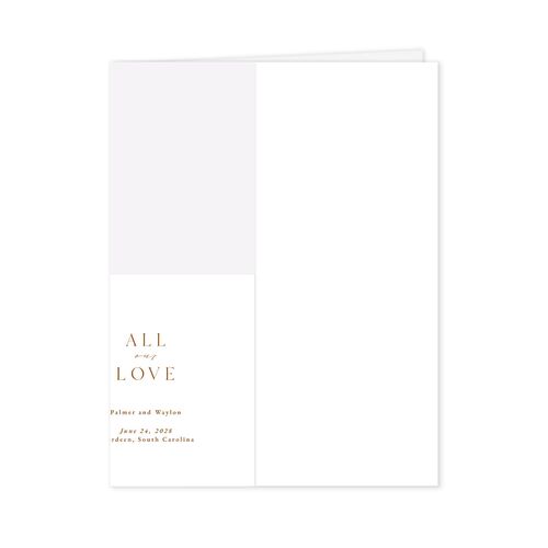 Gilded Blooms Thank You Cards Rose Gold Regency Blue