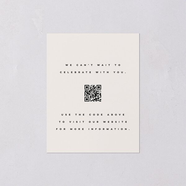 Editorial Names Save the Date Petite Cards Champagne Signature smooth Blank No