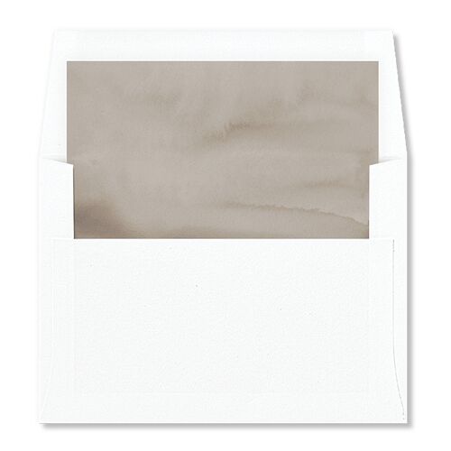 Watercolor Mountains Standard Envelope Liners Fawn Standard