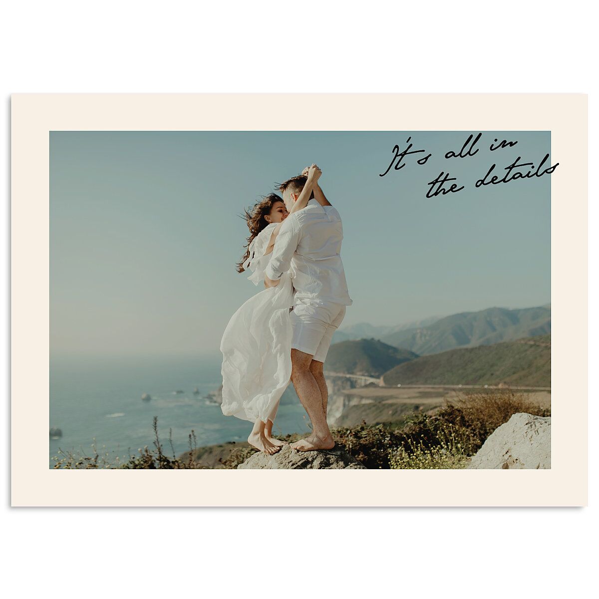 Vintage Film Wedding Enclosure Cards
