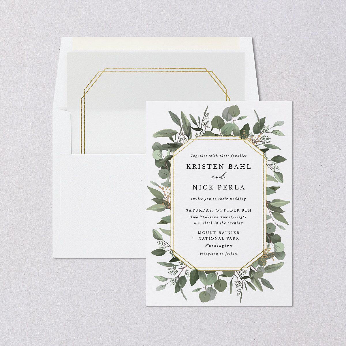 Eucalyptus Frame Standard Envelope Liners — view 4