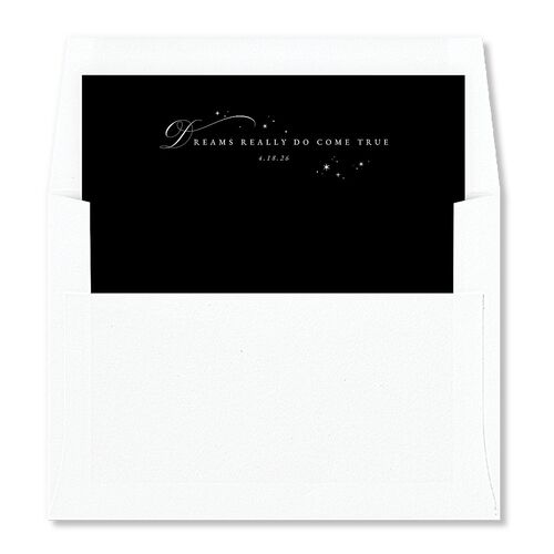 Once Upon a Time Envelope Liners Licorice Standard