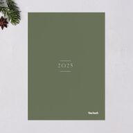 Modern New Year Holiday Cards Gold Dark Camo Signature Blank Standard Portrait