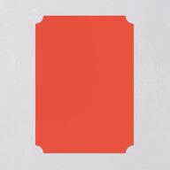 Color del Amor Save The Date Cards Salmon Signature smooth Blank No