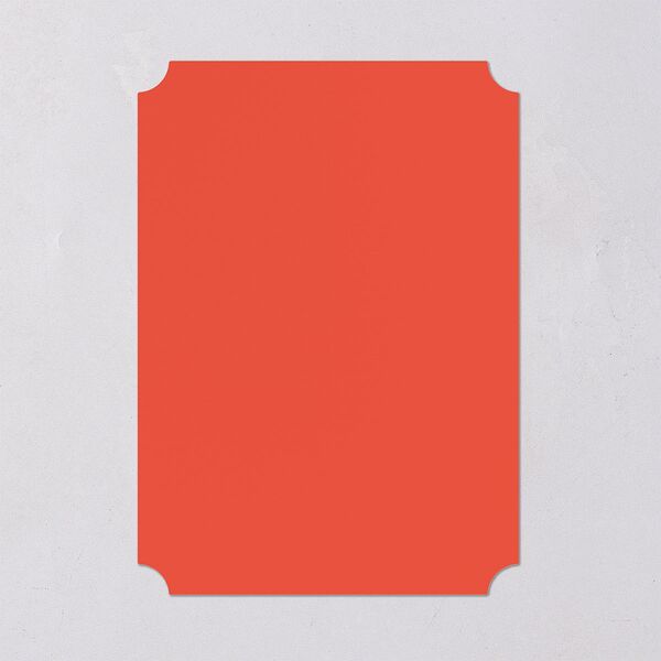 Color del Amor Save The Date Cards Salmon Signature smooth Blank No