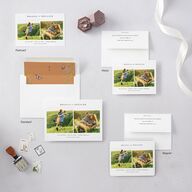 Rustic Butterflies Save The Date Magnets Pure White Magnet Paper