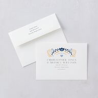 Nordic Folk Rehearsal Dinner Invitations Butterscotch Signature Blank