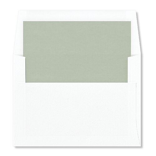 Beloved Floral Standard Envelope Liners Moss Standard