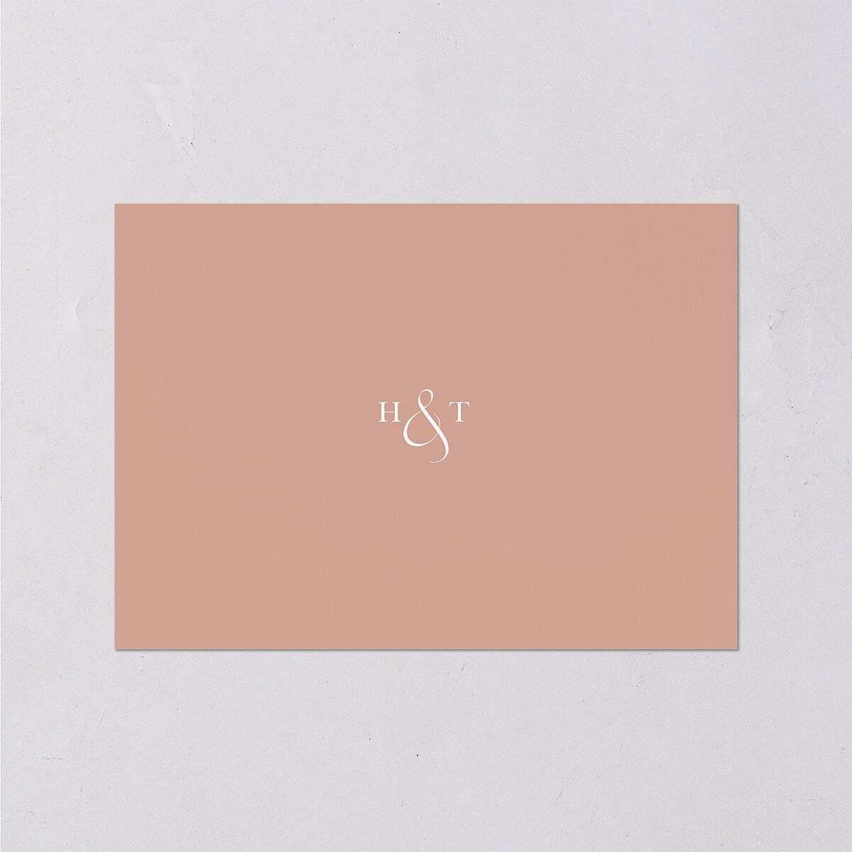 Formal Peony Garden Wedding Enclosure Cards Dusty Rose Signature Standard