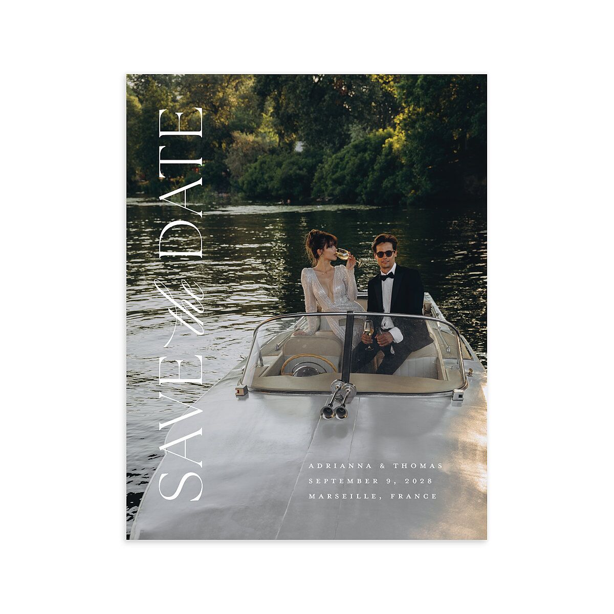 Classic Capture Save the Date Petite Cards