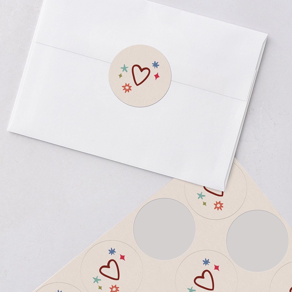 What a Year Whimsical Calendar Photos Holiday Stickers Maroon Circle