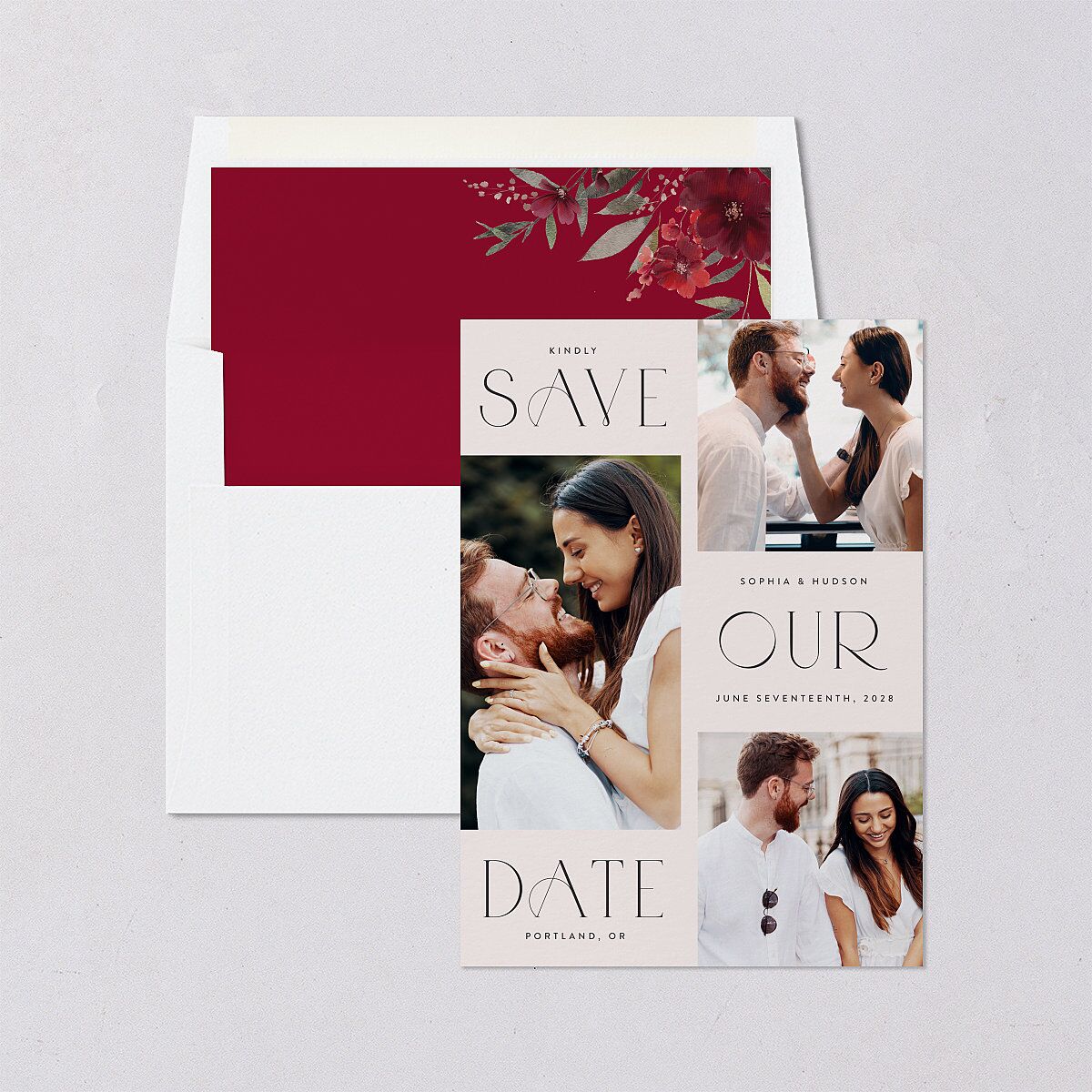 Beloved Union Save The Date Cards — view 4
