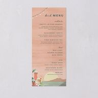 Vintage Hawaiian Island Menus Eucalyptus Signature