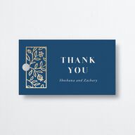 Jewish Chuppah Favor Gift Tags Gold Maritime Signature