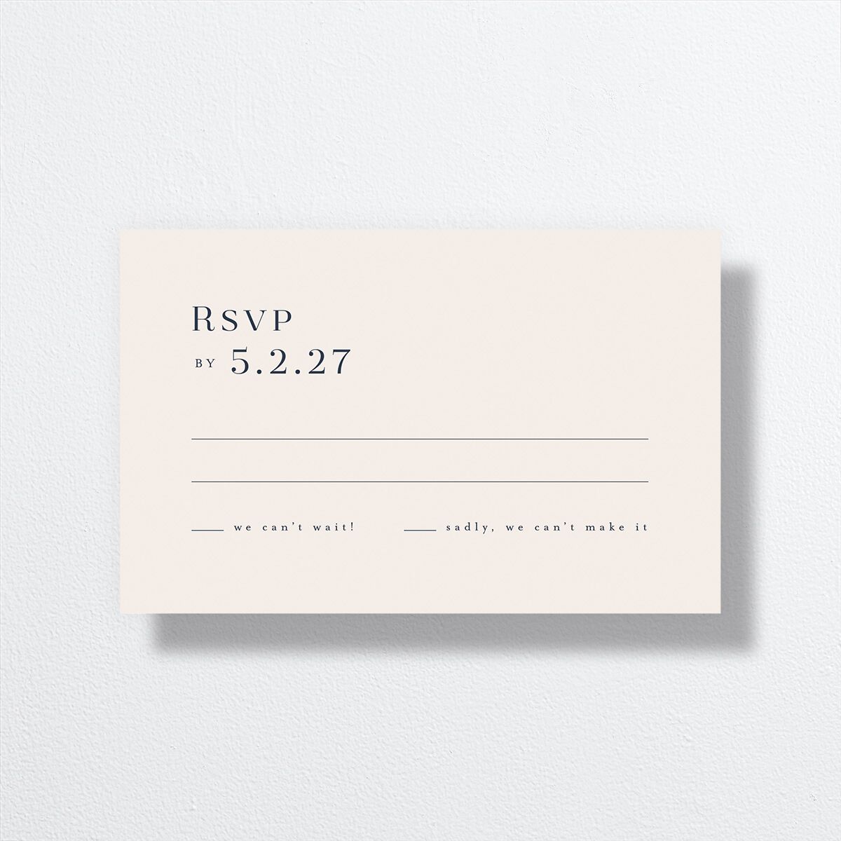 Enchanted Evening All-in-One Wedding Invitations rsvp