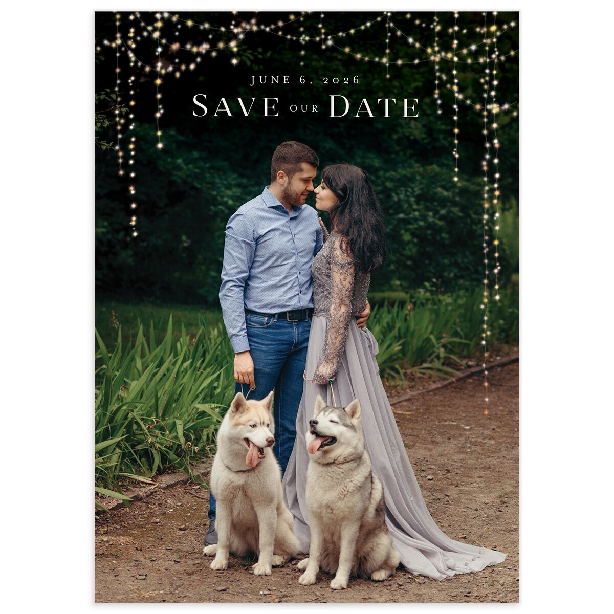 Enchanted Evening Save the Date Cards