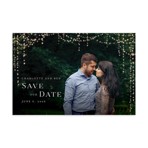 Enchanted Evening Save the Date Postcards