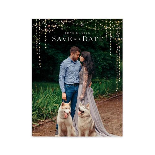 Enchanted Evening Save the Date Petite Cards