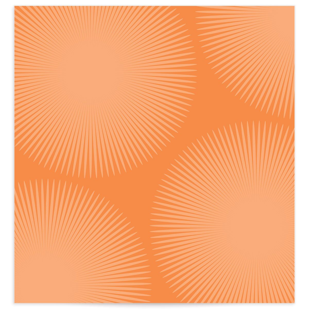 Retro Sunburst Envelope Liners
