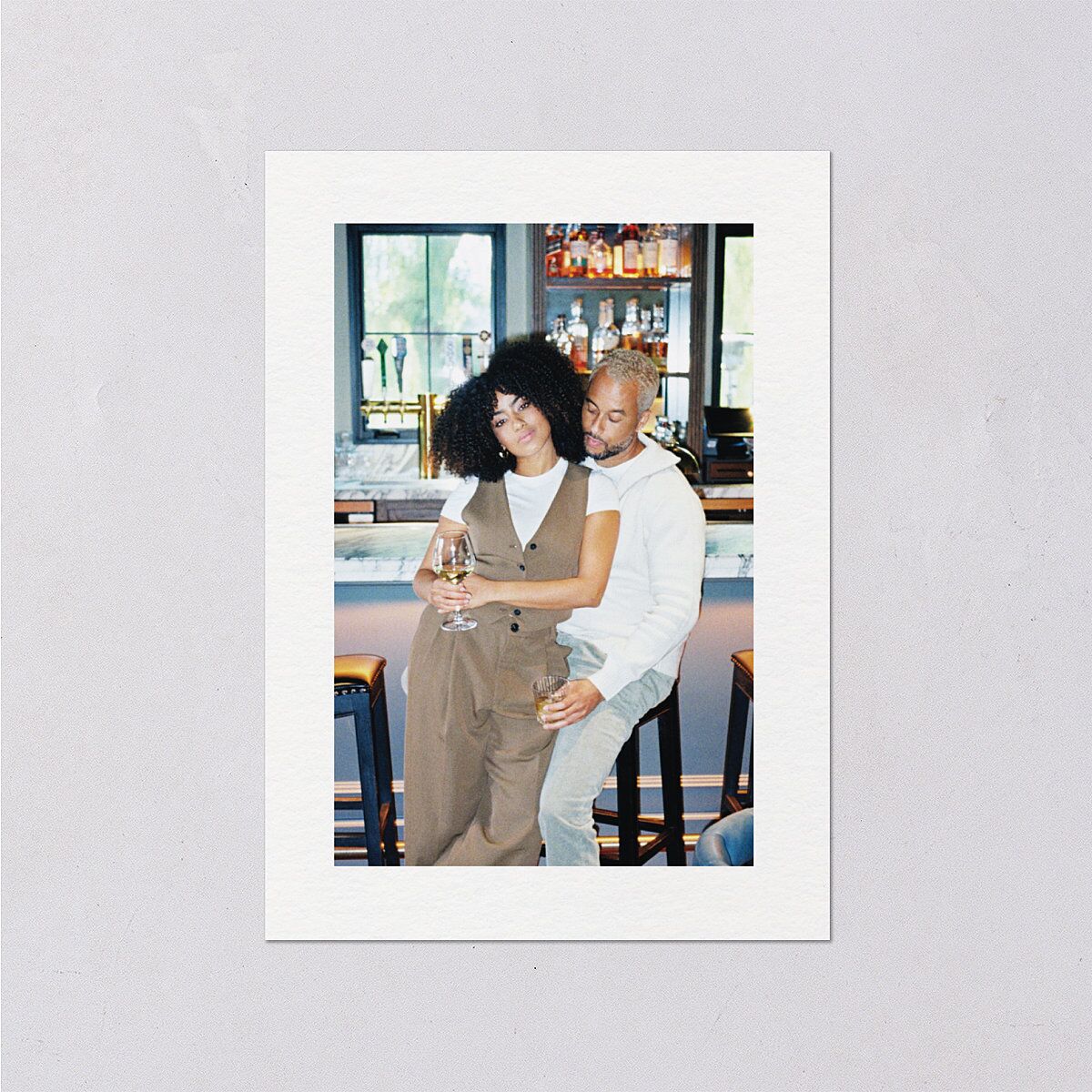 Elegant Minimalist Wedding Enclosure Cards Pure White Signature Standard