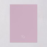 Formal Wisteria Garden Crest Wedding Invitations by Bridgerton Purple Haze Signature Blank No Standard