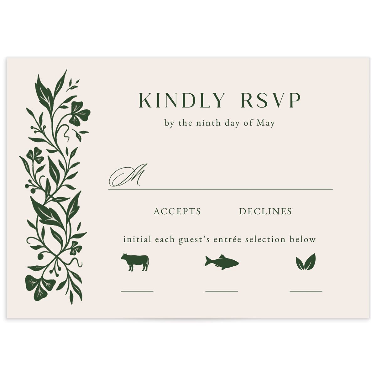 Celtic Knot Wedding Response Cards