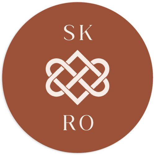 Celtic Knot Wedding Stickers Copper