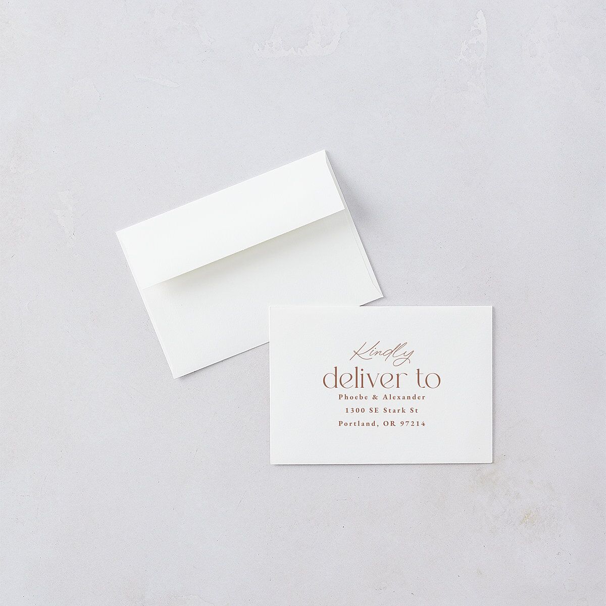 Striking Scene Wedding Response Cards Dusty Rose Signature Standard