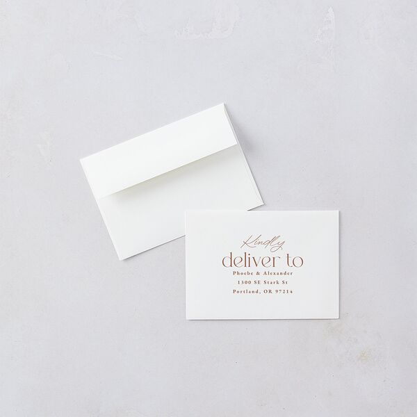 Striking Scene Wedding Response Cards Dusty Rose Signature Standard