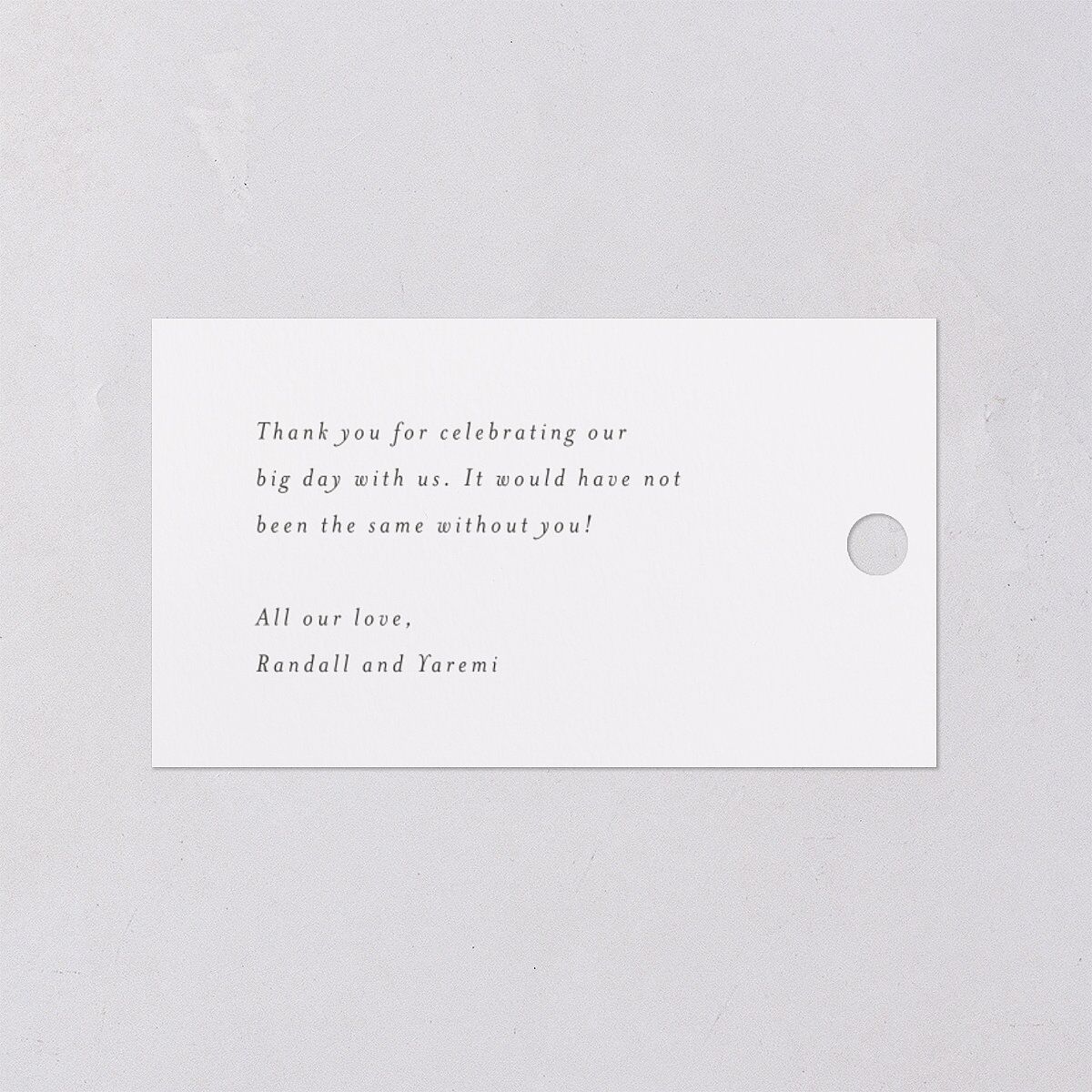 Elegant Anemone Favor Gift Tags Ice Blue Signature