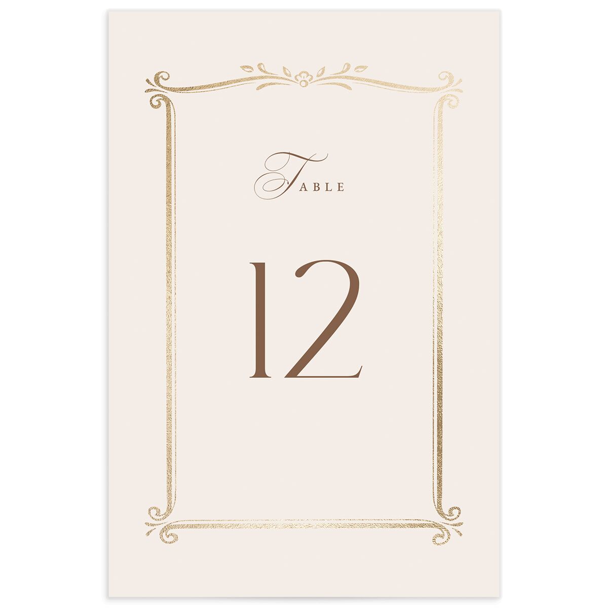 Fairytale Frame Table Numbers