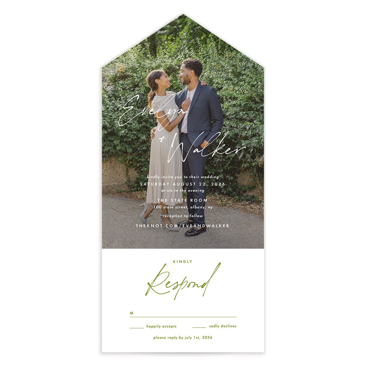 Picture This Photo All-in-One Wedding Invitations