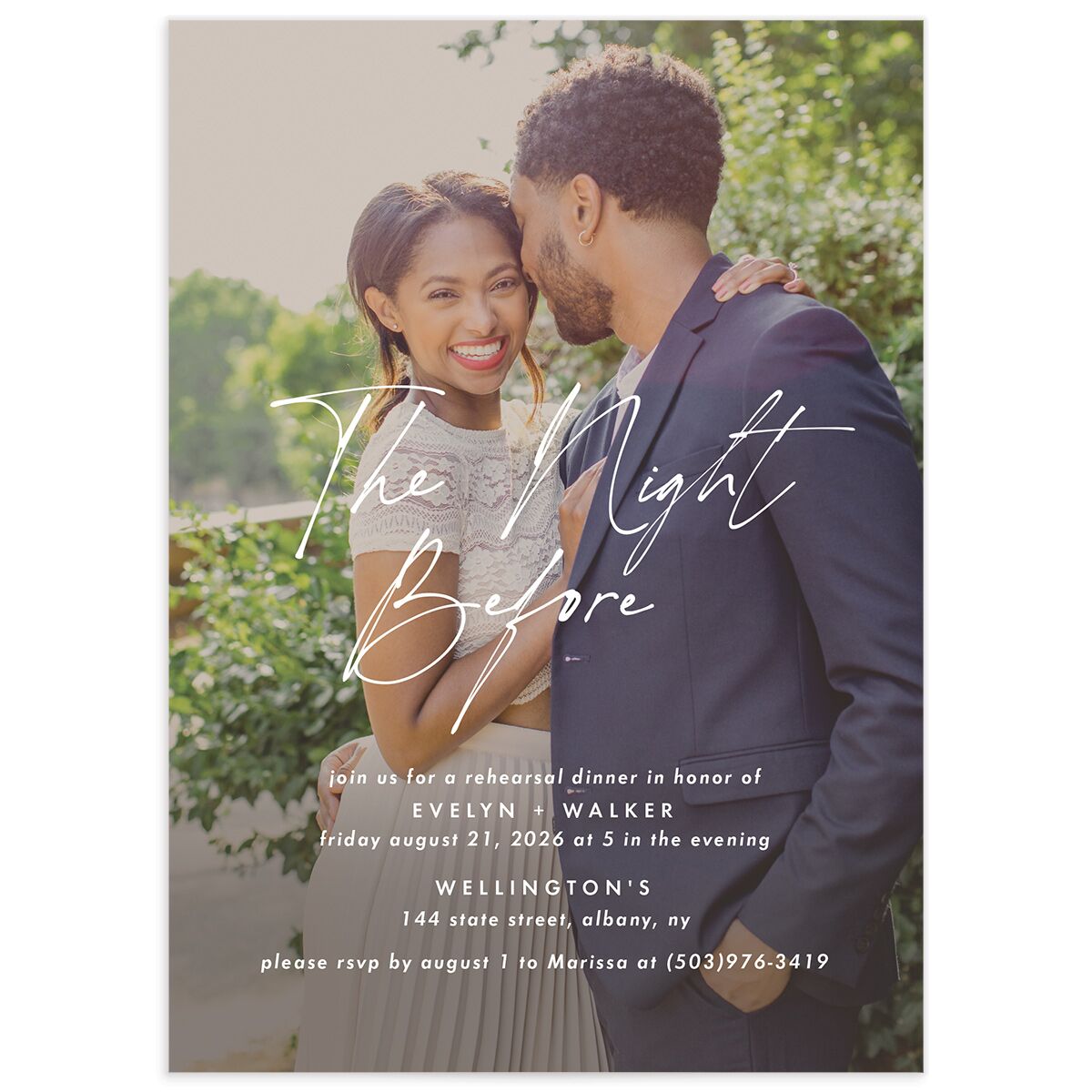 Picture This Rehearsal Dinner Invitations