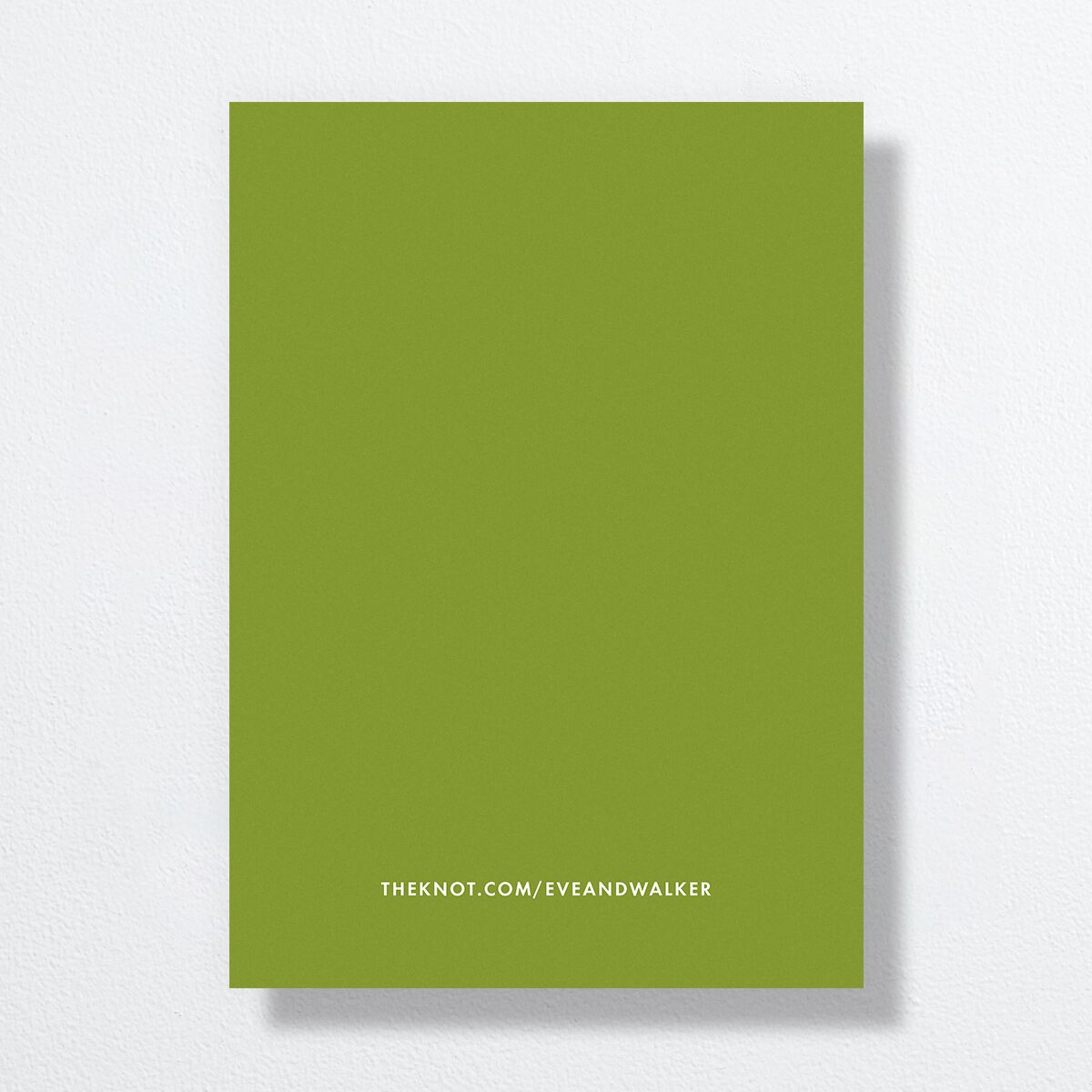 Picture This Save the Date Cards Greenery Signature smooth No Standard