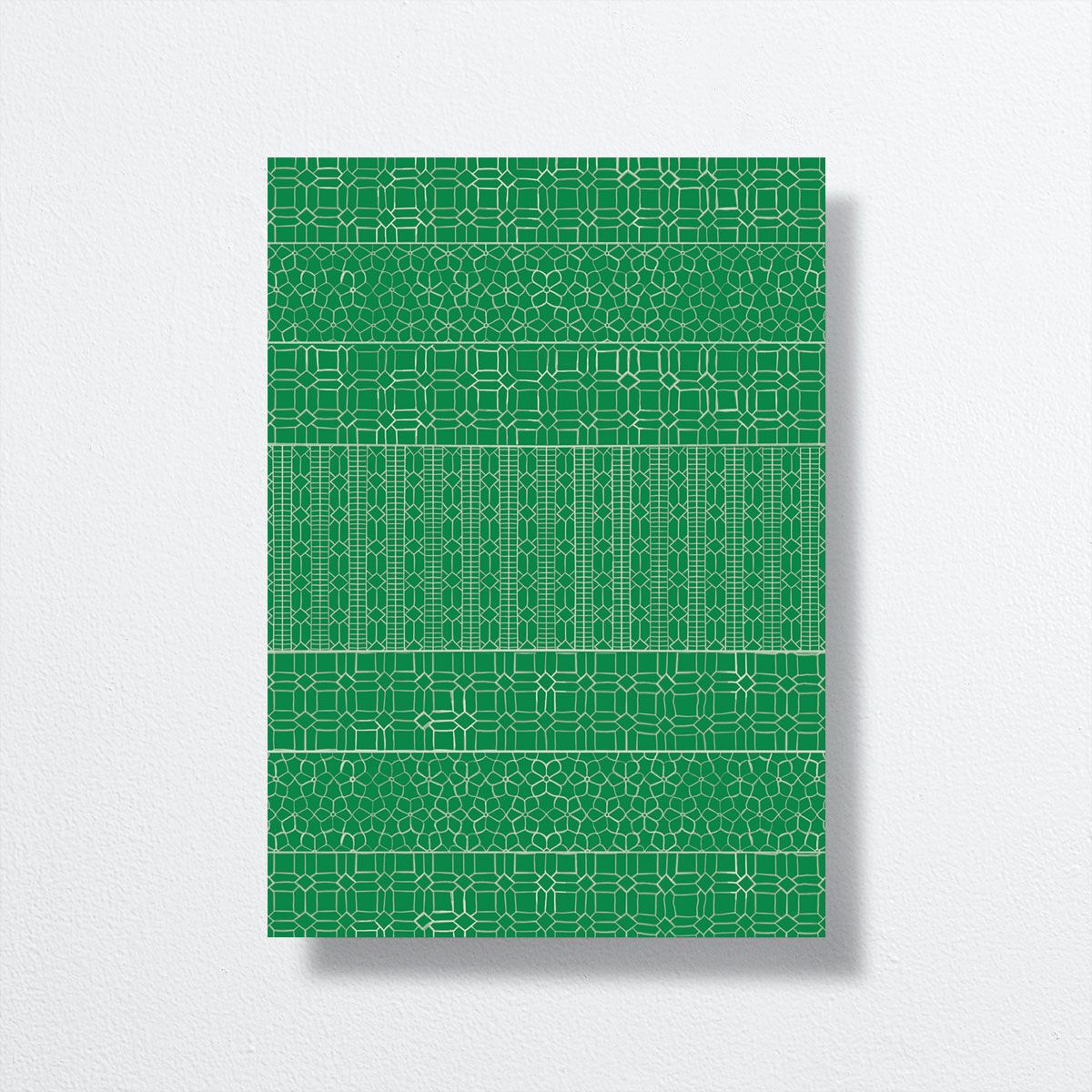Marrakesh Tile Save the Date Cards Jewel Green Signature smooth No