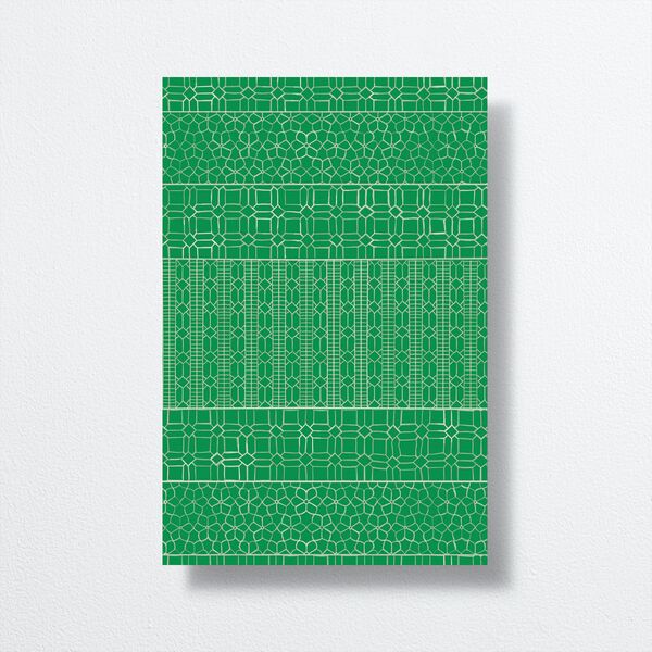 Marrakesh Tile Table Numbers Jewel Green Signature