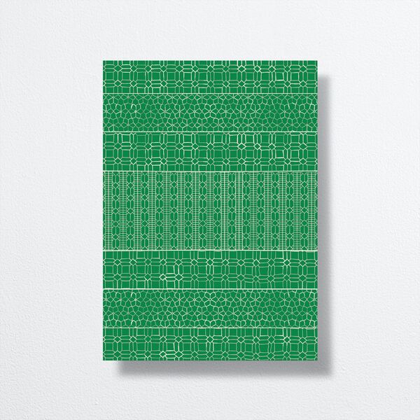 Marrakesh Tile Wedding Invitations Jewel Green Signature No