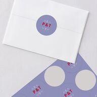 Cinematic Wedding Stickers Lily Circle