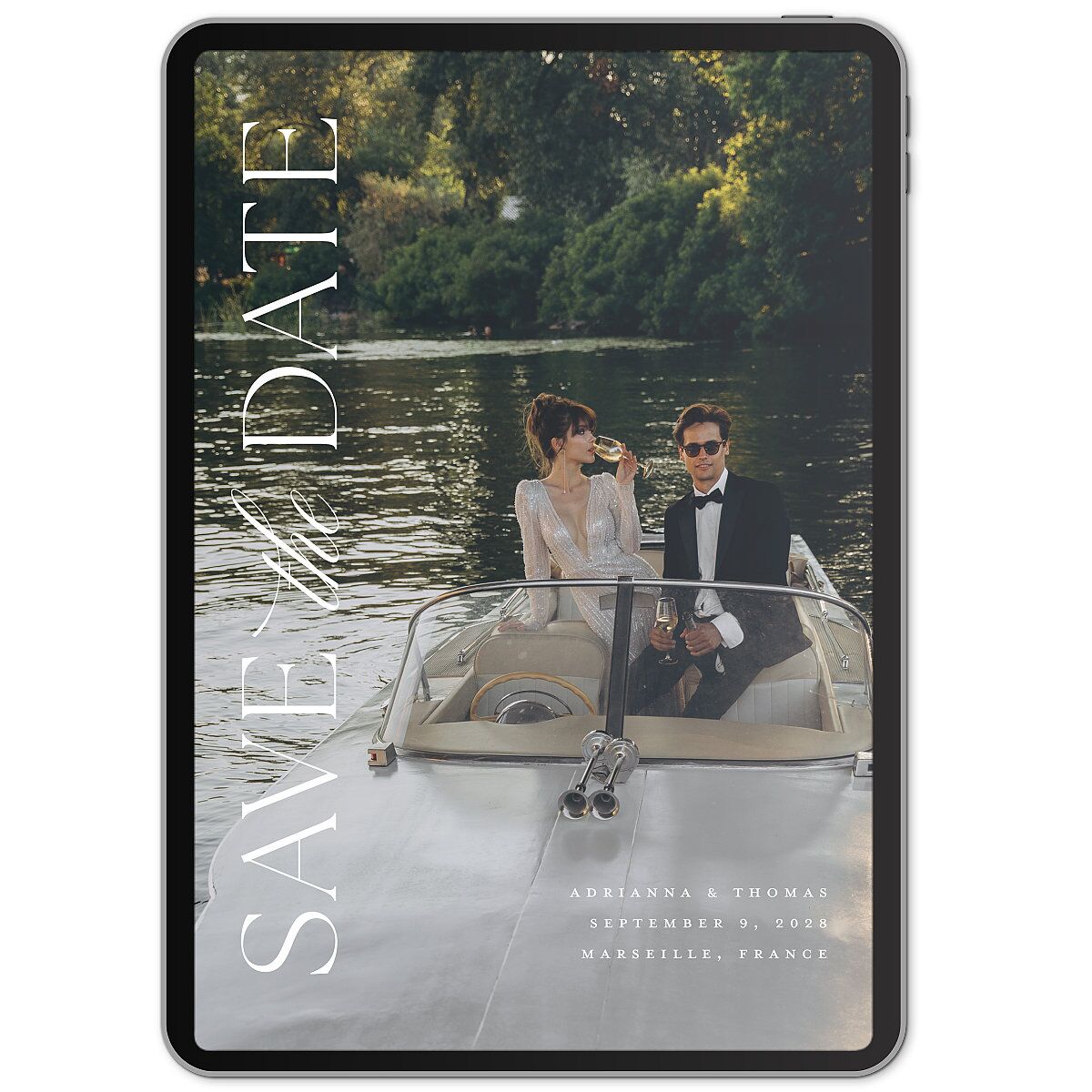 Classic Capture Digital Save the Date Cards
