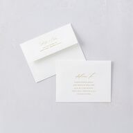 Classic Landscape Thank You Cards Marigold