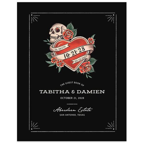 Til Death Tattoos Guest Books Midnight