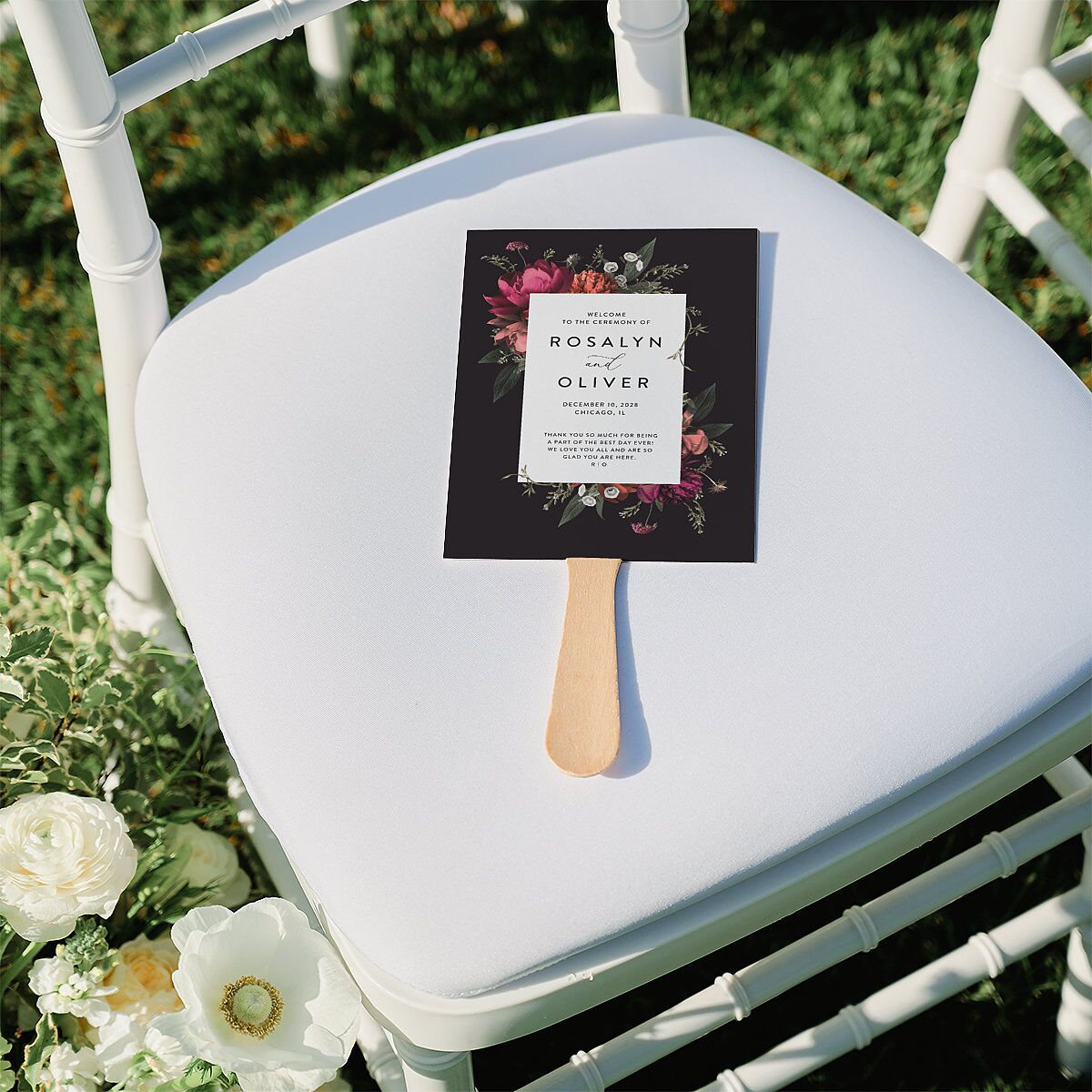 Blooming Botanical Fan Programs Midnight Signature Standard