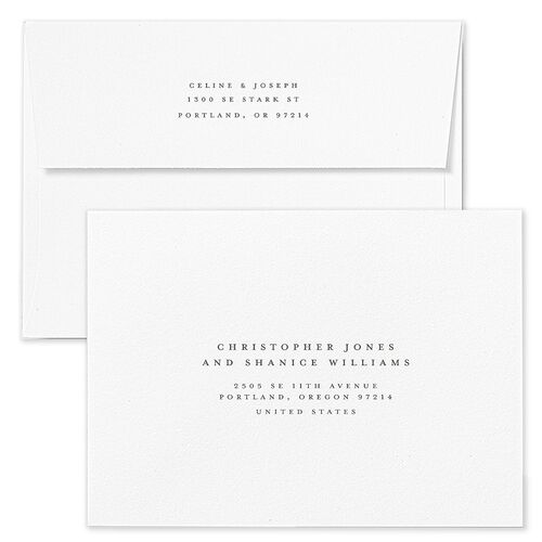 Classically Captured Photo Landscape Save The Date Card Envelopes Eucalyptus Rose Recipient Address Signature Standard