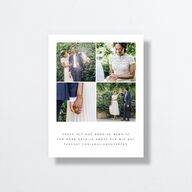 You Are Mine Save the Date Petite Cards Pure White Signature smooth No Standard