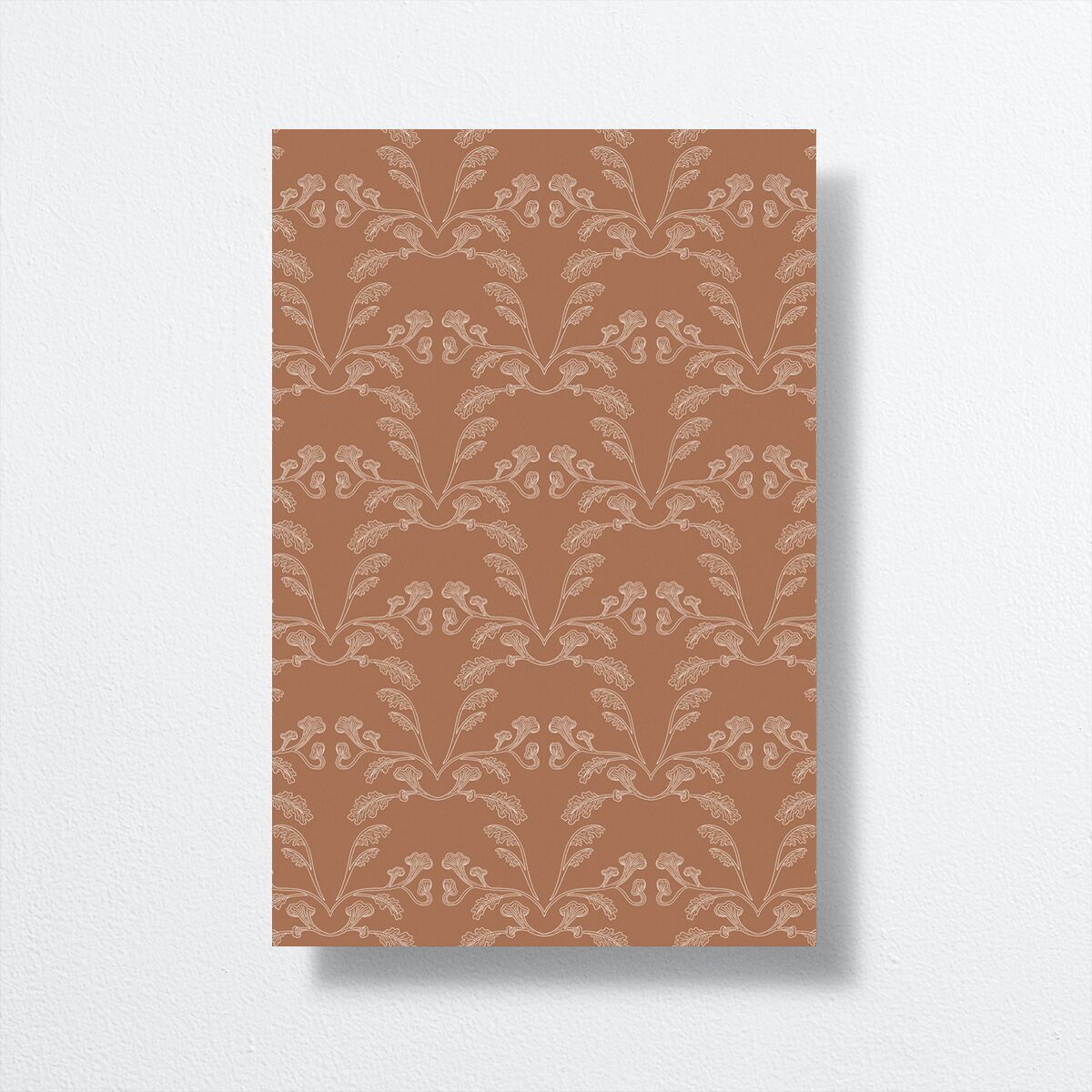 Climbing Leaves Table Numbers Copper Signature