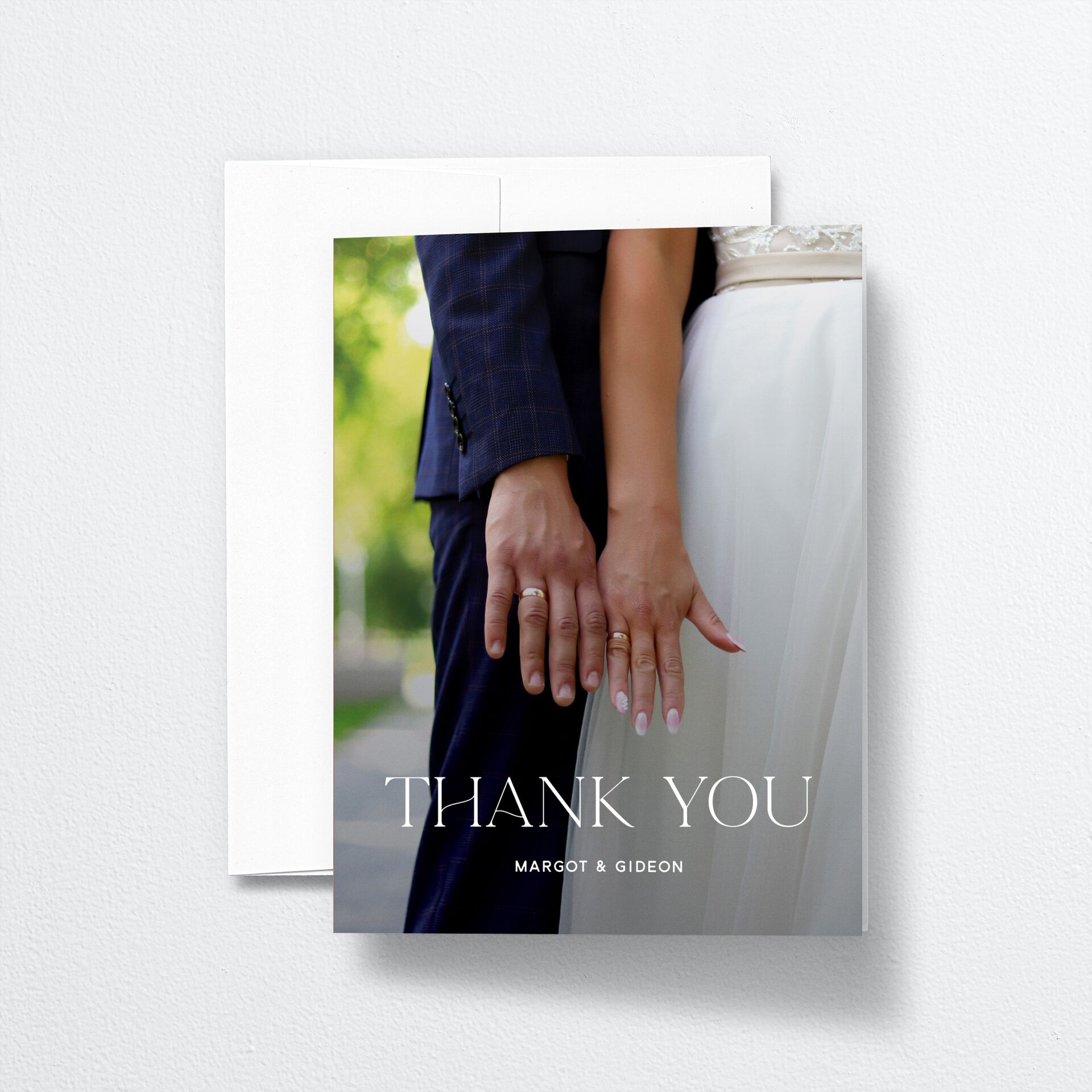 Climbing Leaves Thank You Cards — view 1