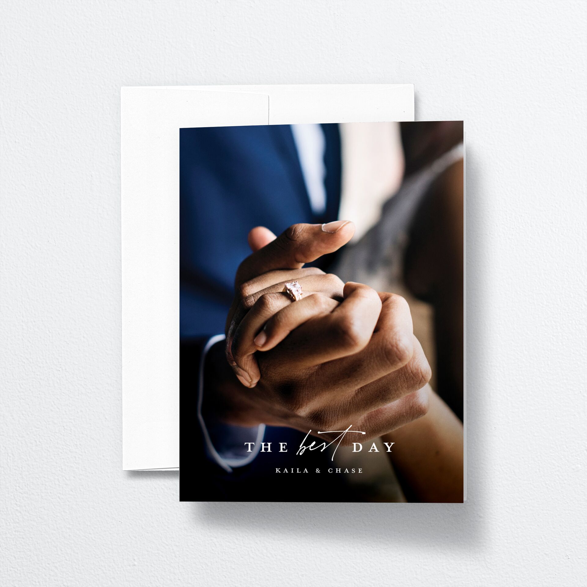 Soft Pampas Thank You Cards — view 1